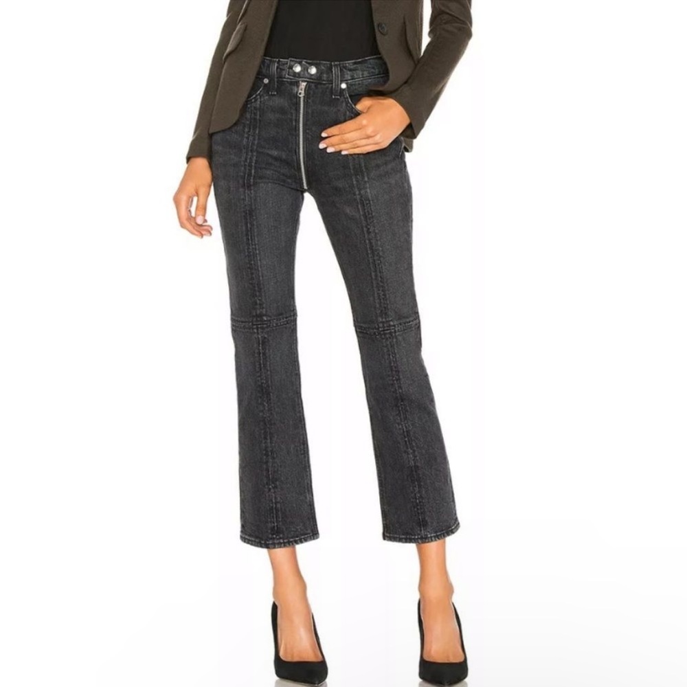 Rag & Bone Black Bain Iver Pants